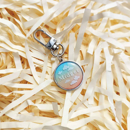 ペットIDタグ シルバーステンレス(THICK) イージーフック 名入れ刻印
