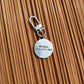 Resin Pet ID Tag, Personalized Stainless Steel Dog Cat Name Tag | Sunset