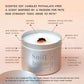Pet odor candles - Scented soy candle - Paw print scent